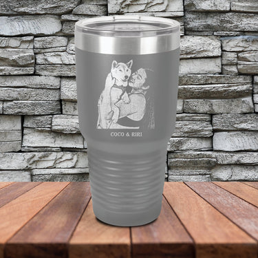 Personalized 30oz Tumbler for Cat Lover